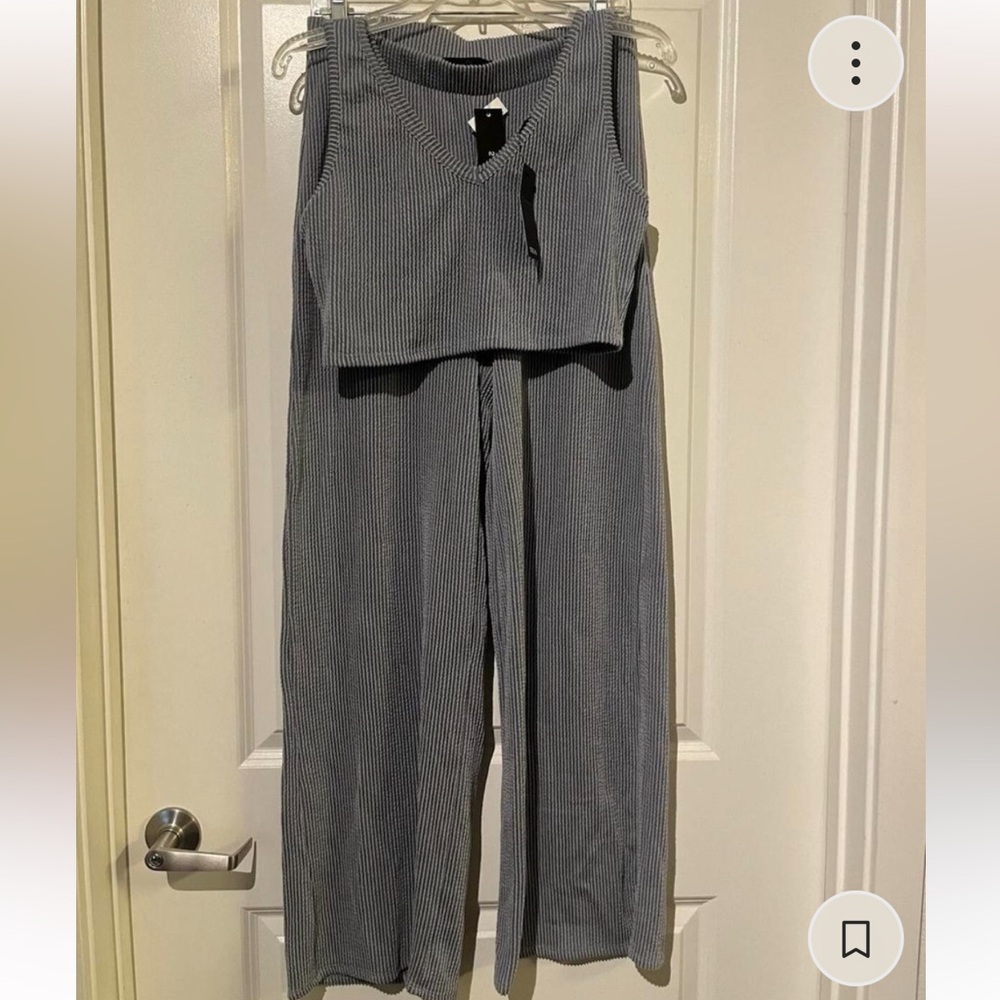 Women's Gray Jumpsuit